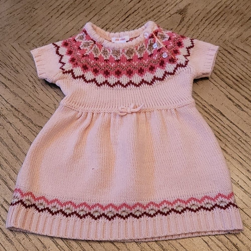 12-18 month girls sweater dress Joe Fresh💞